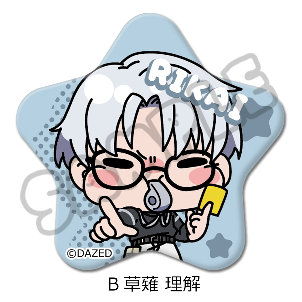 超人的シェアハウスストーリー『カリスマ』星型缶バッジ