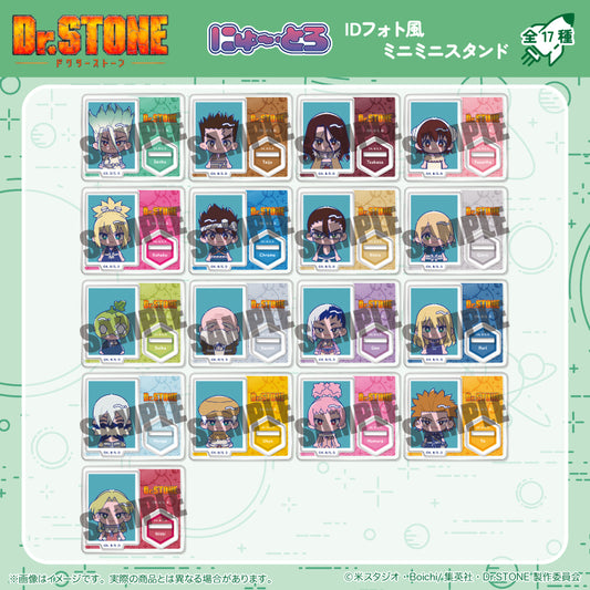 TVアニメ「Dr.STONE」にゅ〜とろ IDフォト風ミニミニスタンド