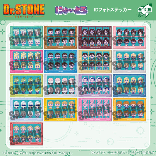 TVアニメ「Dr.STONE」にゅ〜とろ IDフォトステッカー