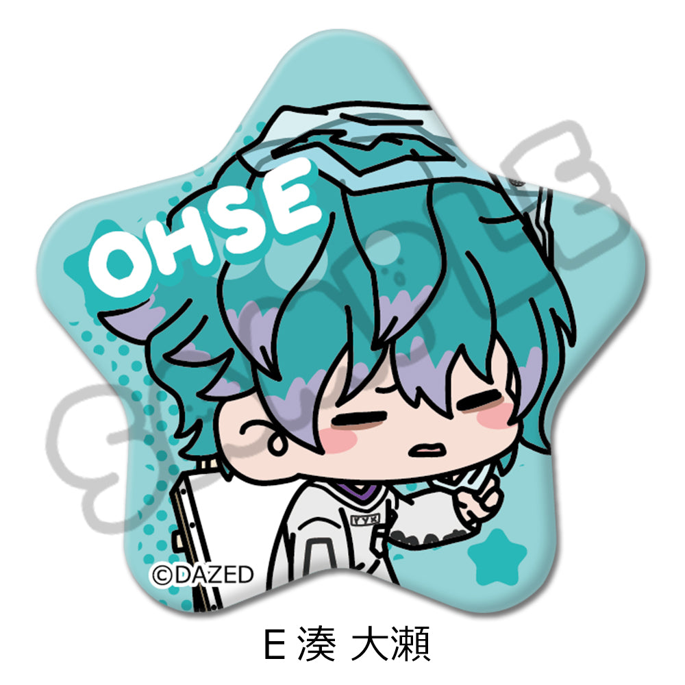 超人的シェアハウスストーリー『カリスマ』星型缶バッジ