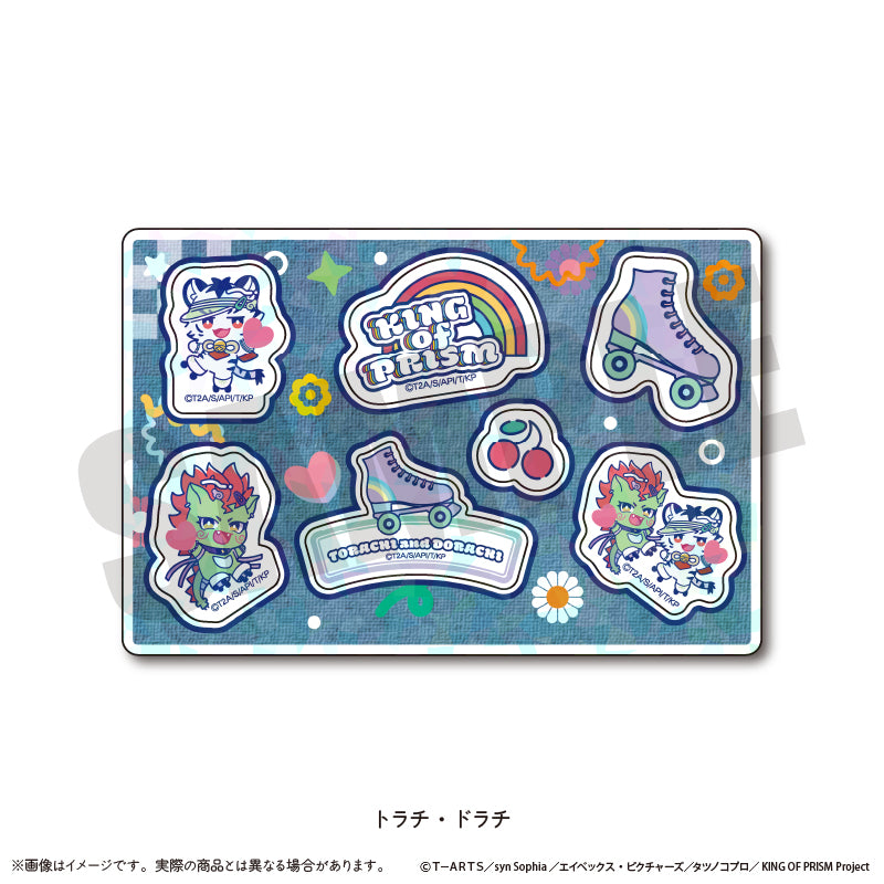「KING OF PRISM -Your Endless Call- み〜んなきらめけ!プリズム☆ツアーズ!」 にゅ〜とろ  ホログラムステッカーシート
