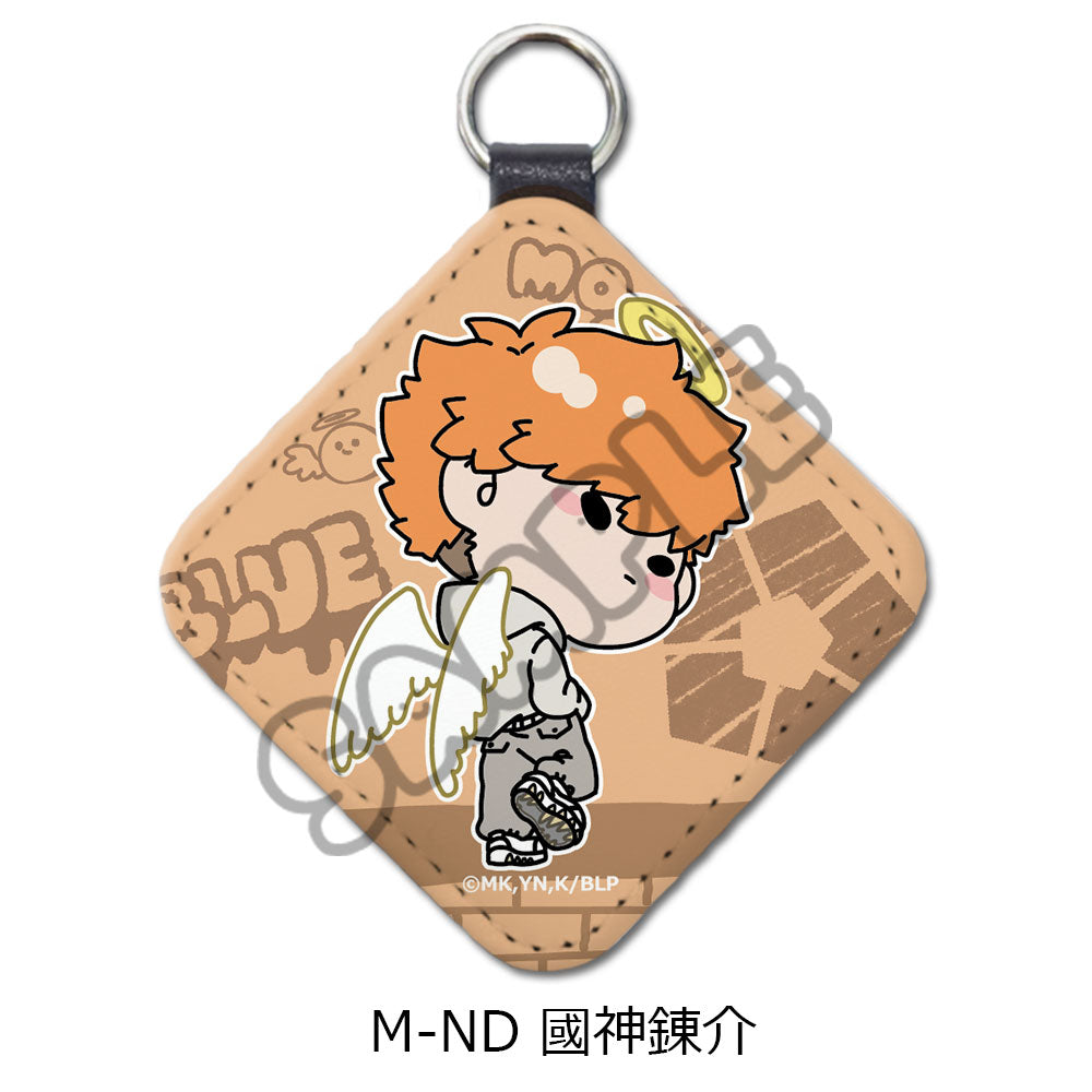 TVアニメ『ブルーロック』レザーチャーム(スクエア)