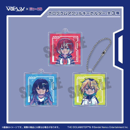 PROJECT IM@S va-Liv にゅ〜とろ ホログラムアクリルキーホルダー