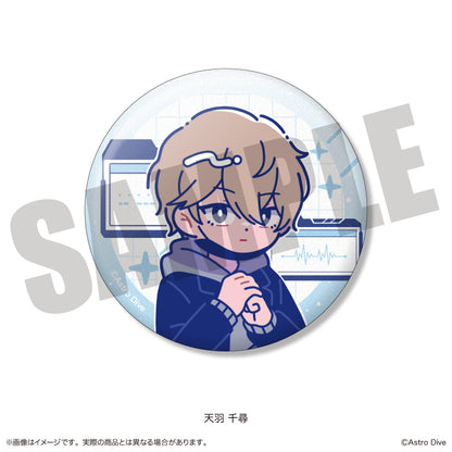 「Astro Dive」 にゅ〜とろ 第2弾 トレーディング キラキラ缶バッジ