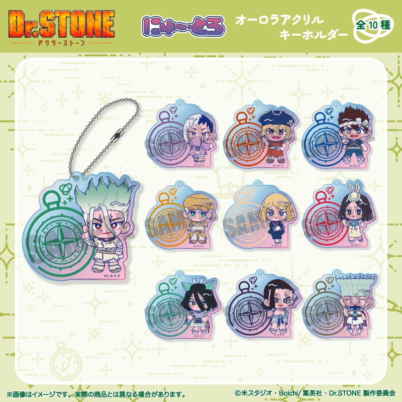 TVアニメ「Dr.STONE」 にゅ〜とろ 第二弾 オーロラアクリルキーホルダー