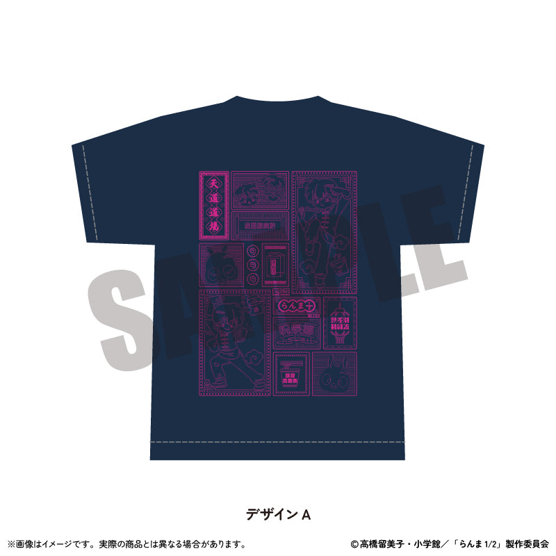 TVアニメ「らんま1/2」にゅ〜とろ バックプリントTシャツ