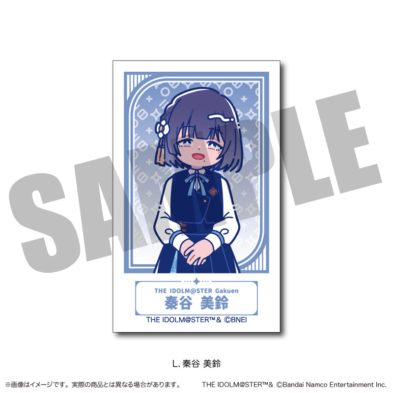 「学園アイドルマスター」チェキ風カード