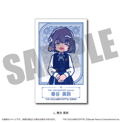 「学園アイドルマスター」チェキ風カード