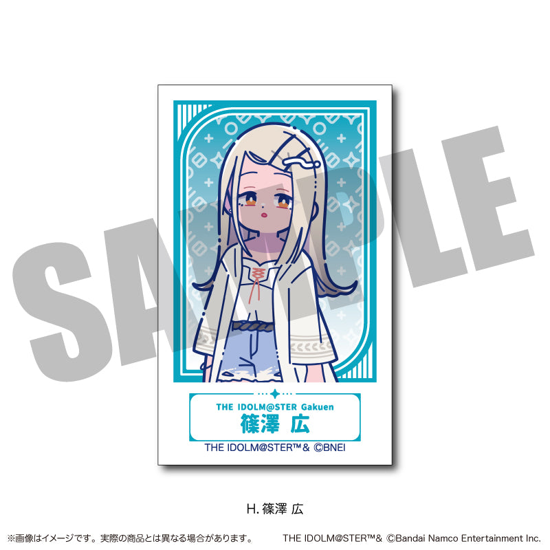 「学園アイドルマスター」チェキ風カード