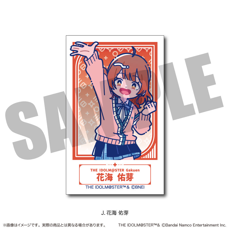 「学園アイドルマスター」チェキ風カード