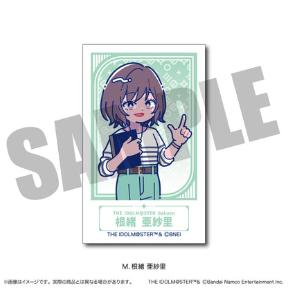 「学園アイドルマスター」チェキ風カード