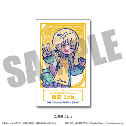 「学園アイドルマスター」チェキ風カード