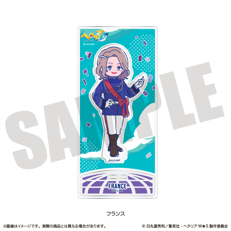 「ヘタリア World★Stars」 にゅ〜とろ アクリルスタンド