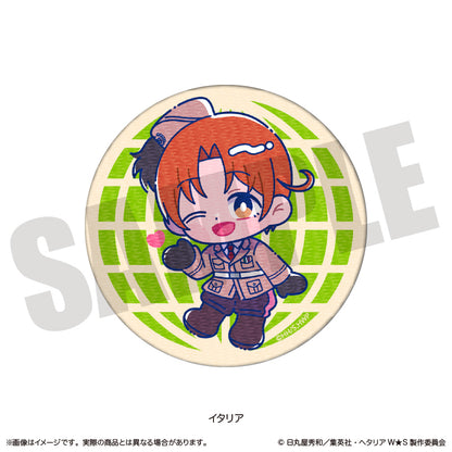 「ヘタリア World★Stars」 にゅ〜とろ ワッペンシール