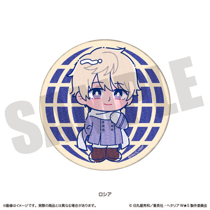 「ヘタリア World★Stars」 にゅ〜とろ ワッペンシール