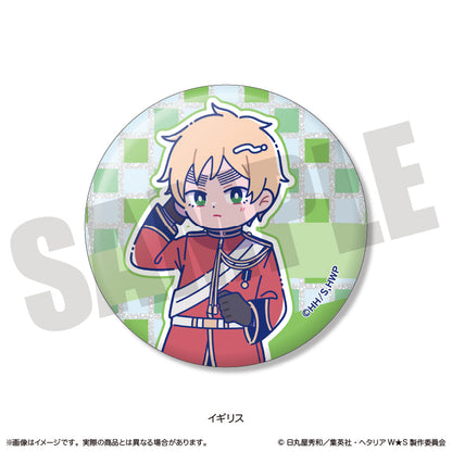 「ヘタリア World★Stars」 にゅ〜とろ ホログラム缶バッジ Vol.1