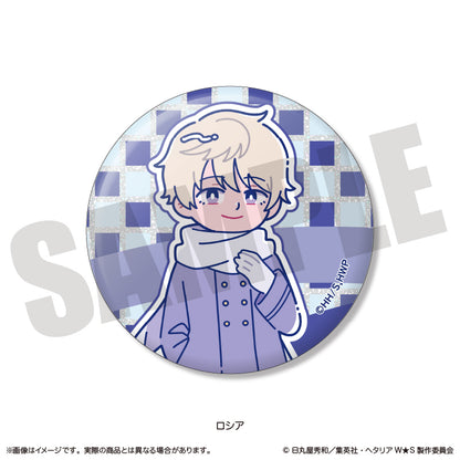 「ヘタリア World★Stars」 にゅ〜とろ ホログラム缶バッジ Vol.1