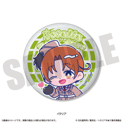 「ヘタリア World★Stars」 にゅ〜とろ ホログラム缶バッジ Vol.2