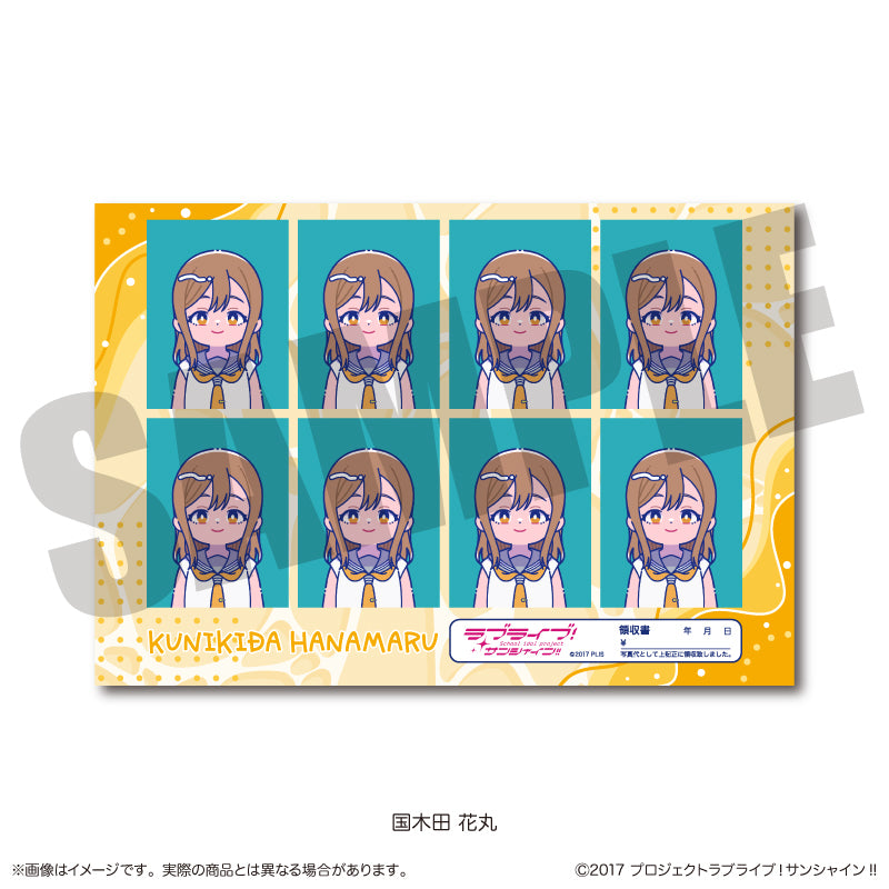 TVアニメ「ラブライブ！サンシャイン‼︎」 にゅ〜とろ 証明写真風ステッカー