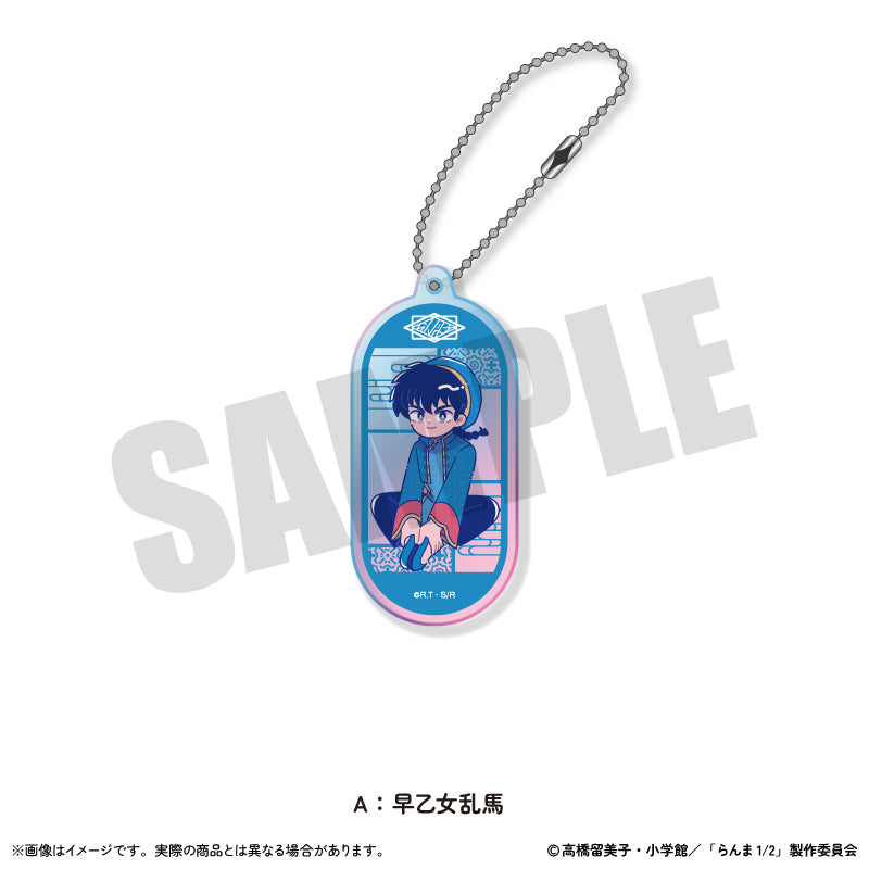らんま　アクリルキーホルダー TVアニメ「らんま1/2」 にゅ〜とろ 第2弾 オーロラアクリル