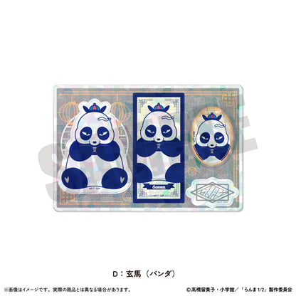 TVアニメ「らんま1/2」 にゅ〜とろ 第2弾 ホログラムステッカーシート