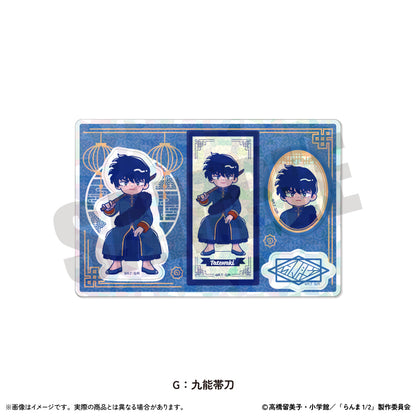 TVアニメ「らんま1/2」 にゅ〜とろ 第2弾 ホログラムステッカーシート