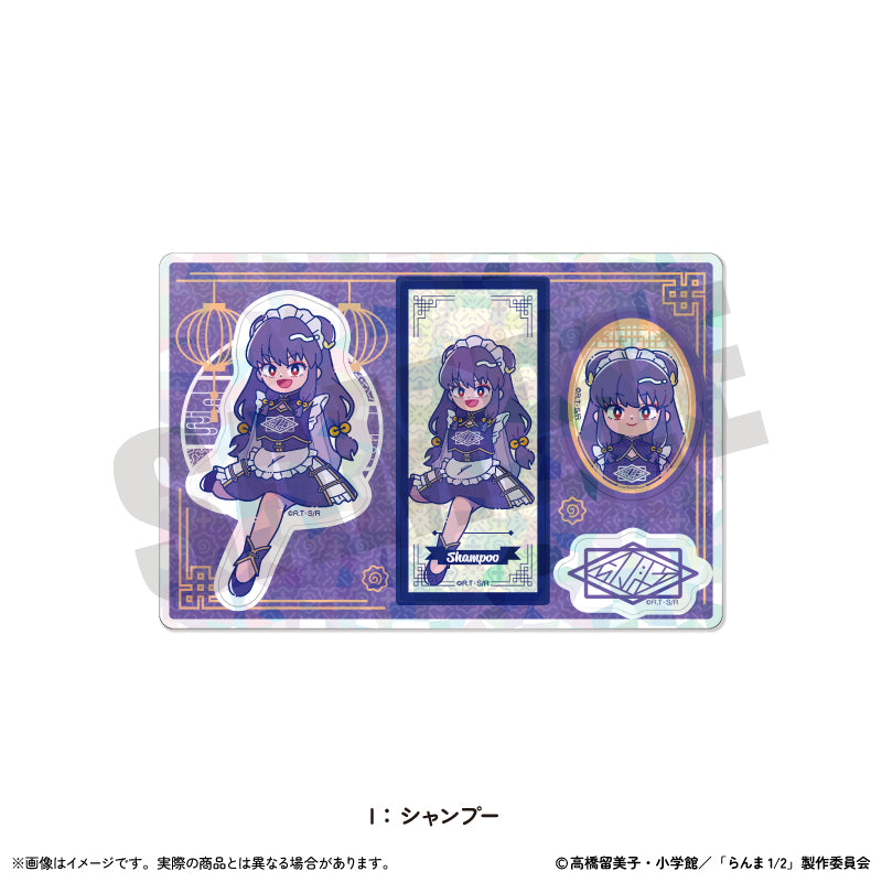 TVアニメ「らんま1/2」 にゅ〜とろ 第2弾 ホログラムステッカーシート