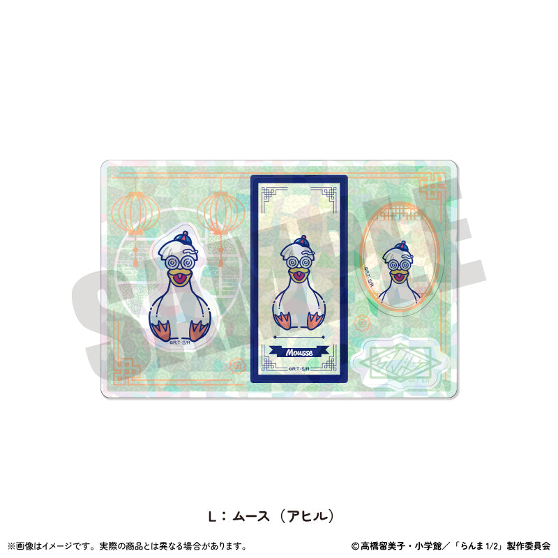 TVアニメ「らんま1/2」 にゅ〜とろ 第2弾 ホログラムステッカーシート