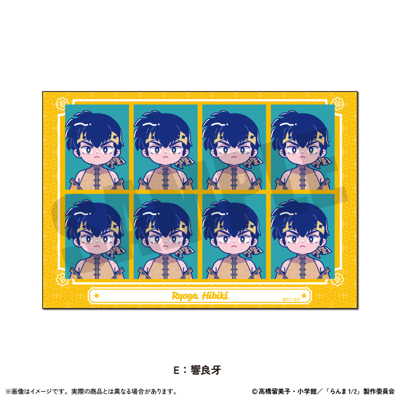 TVアニメ「らんま1/2」 にゅ〜とろ 第2弾 証明写真風ステッカー