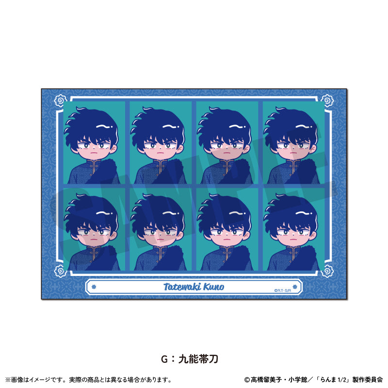 TVアニメ「らんま1/2」 にゅ〜とろ 第2弾 証明写真風ステッカー