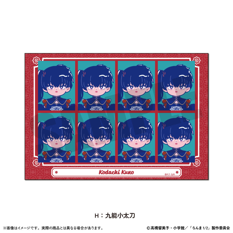 TVアニメ「らんま1/2」 にゅ〜とろ 第2弾 証明写真風ステッカー