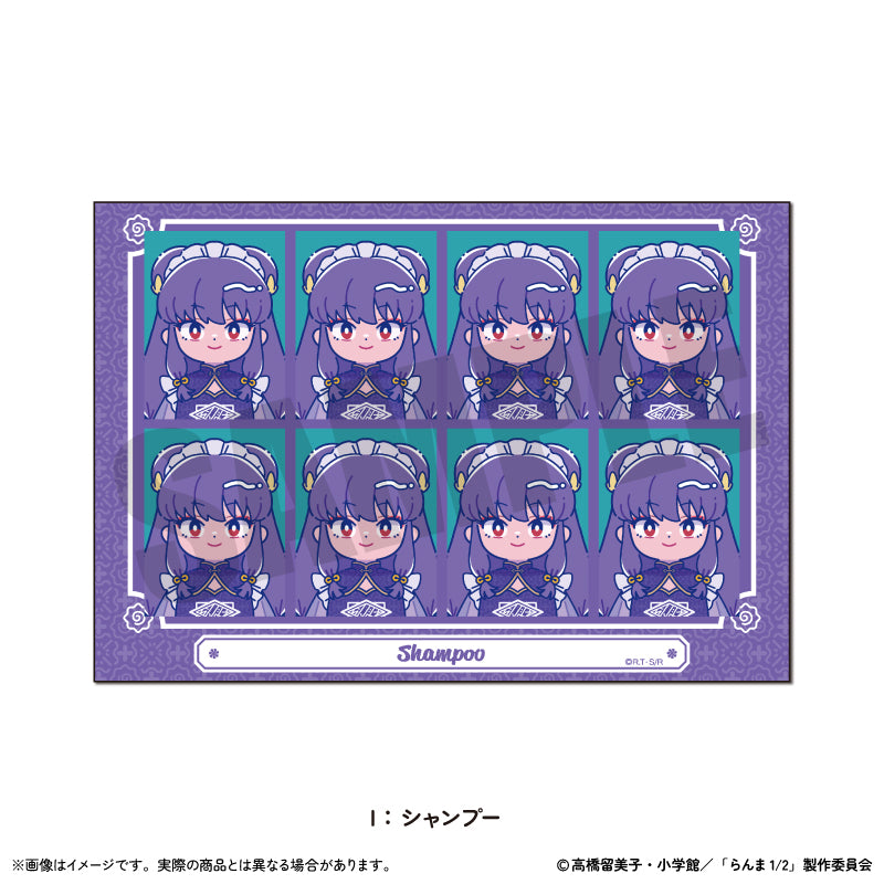 TVアニメ「らんま1/2」 にゅ〜とろ 第2弾 証明写真風ステッカー