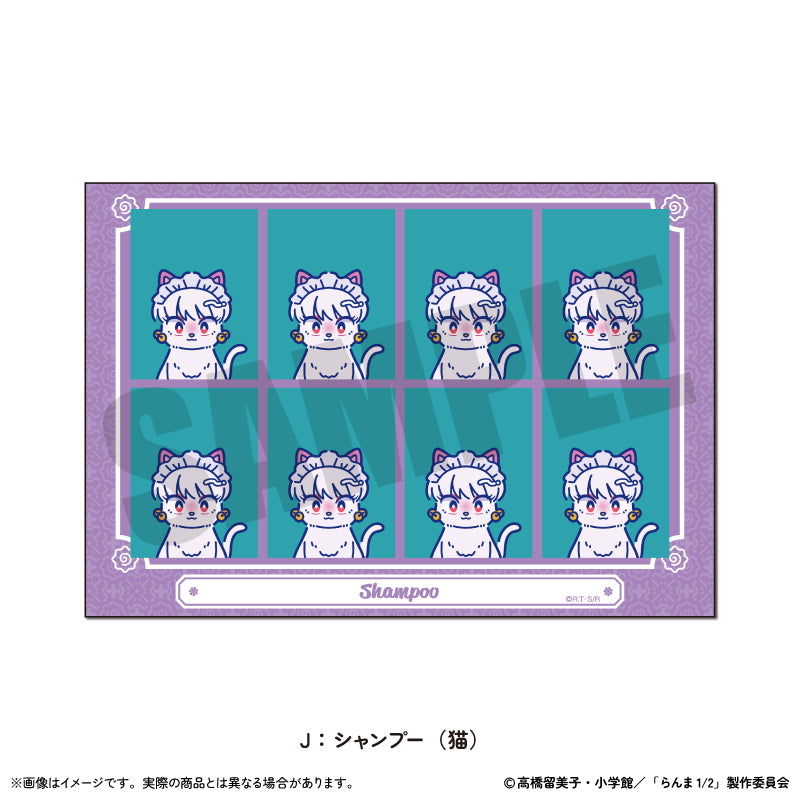 TVアニメ「らんま1/2」 にゅ〜とろ 第2弾 証明写真風ステッカー