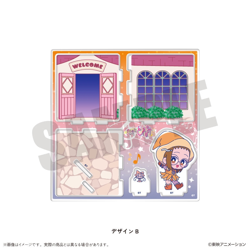 「おジャ魔女どれみ」 にゅ～とろ ジオラマ風アクリルスタンド