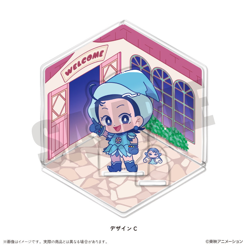 「おジャ魔女どれみ」 にゅ～とろ ジオラマ風アクリルスタンド