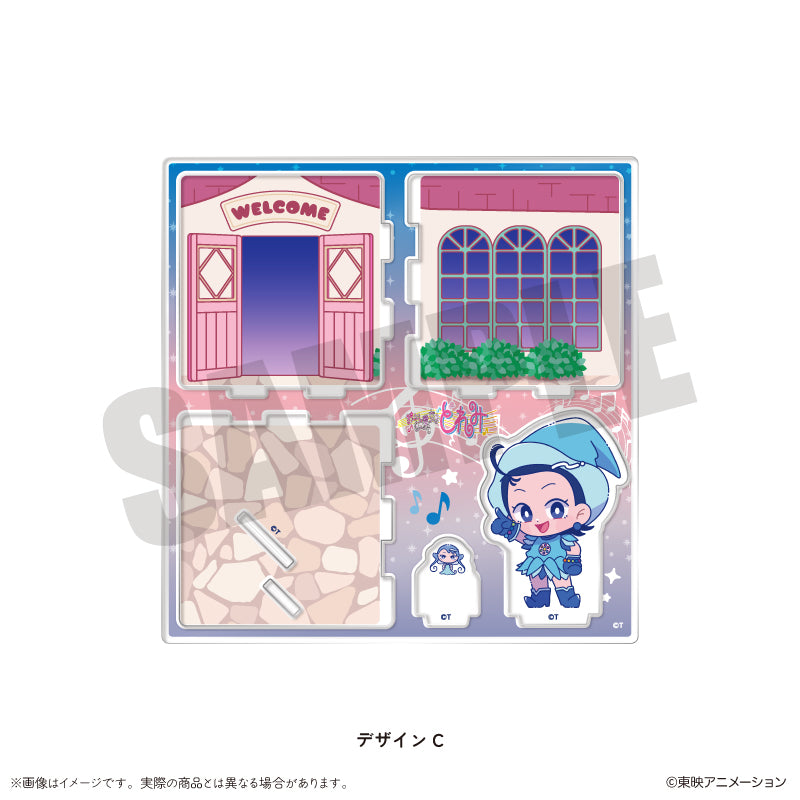 「おジャ魔女どれみ」 にゅ～とろ ジオラマ風アクリルスタンド
