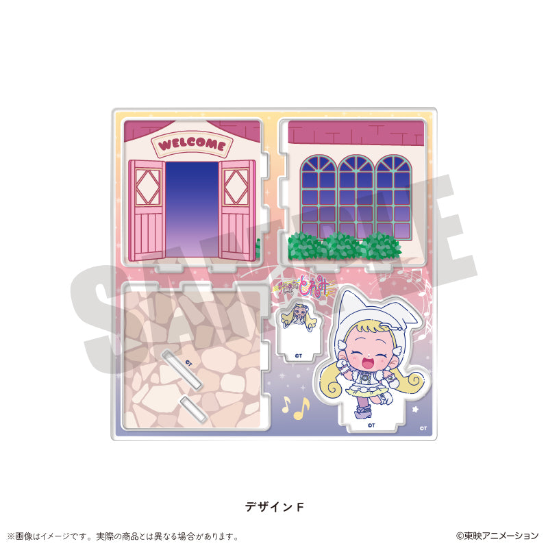 「おジャ魔女どれみ」 にゅ～とろ ジオラマ風アクリルスタンド