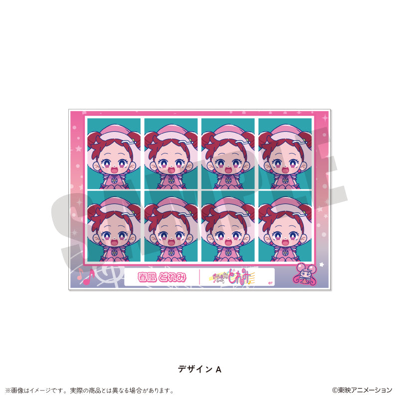 「おジャ魔女どれみ」 にゅ～とろ 証明写真風ステッカー