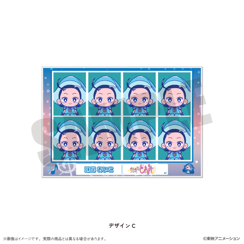 「おジャ魔女どれみ」 にゅ～とろ 証明写真風ステッカー