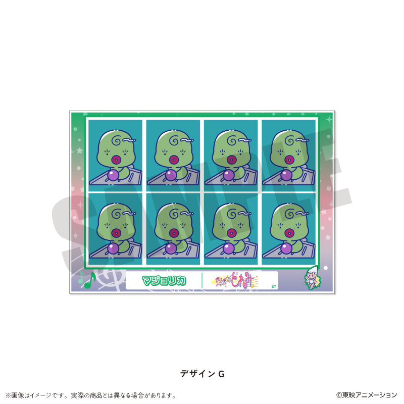 「おジャ魔女どれみ」 にゅ～とろ 証明写真風ステッカー