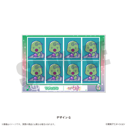 「おジャ魔女どれみ」 にゅ～とろ 証明写真風ステッカー