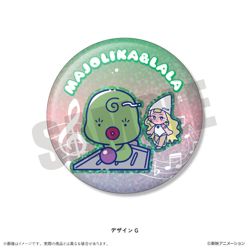 「おジャ魔女どれみ」 にゅ～とろ キラキラ缶バッジ