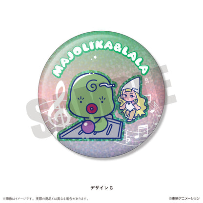 「おジャ魔女どれみ」 にゅ～とろ キラキラ缶バッジ