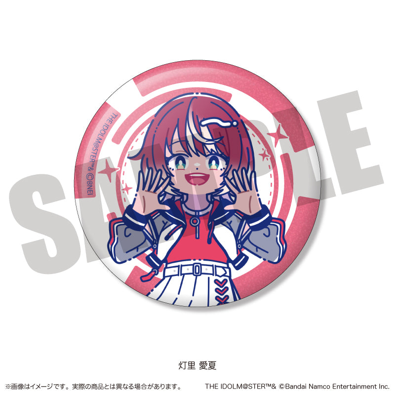 PROJECT IM@S va-Liv にゅ〜とろ キラキラ缶バッジ