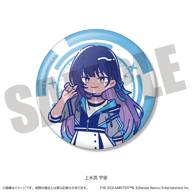 PROJECT IM@S va-Liv にゅ〜とろ キラキラ缶バッジ