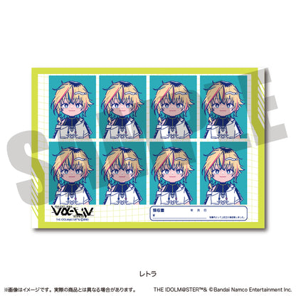 PROJECT IM@S va-Liv にゅ〜とろ 証明写真風ステッカー