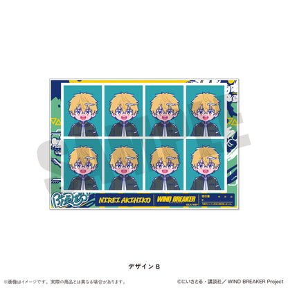 TVアニメ「WIND BREAKER」 にゅ〜とろ 証明写真風ステッカー