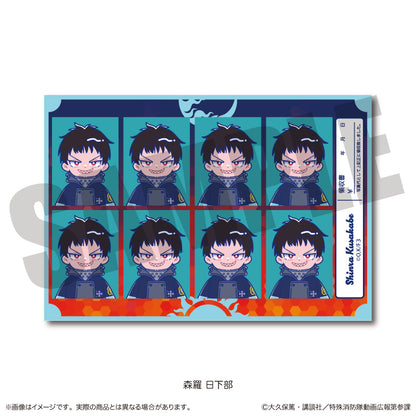 TVアニメ『炎炎ノ消防隊 参ノ章』にゅ〜とろ 第二弾 証明写真風ステッカー