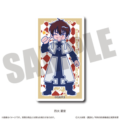 TVアニメ『炎炎ノ消防隊 参ノ章』にゅ〜とろ 第二弾 ダイカットステッカー