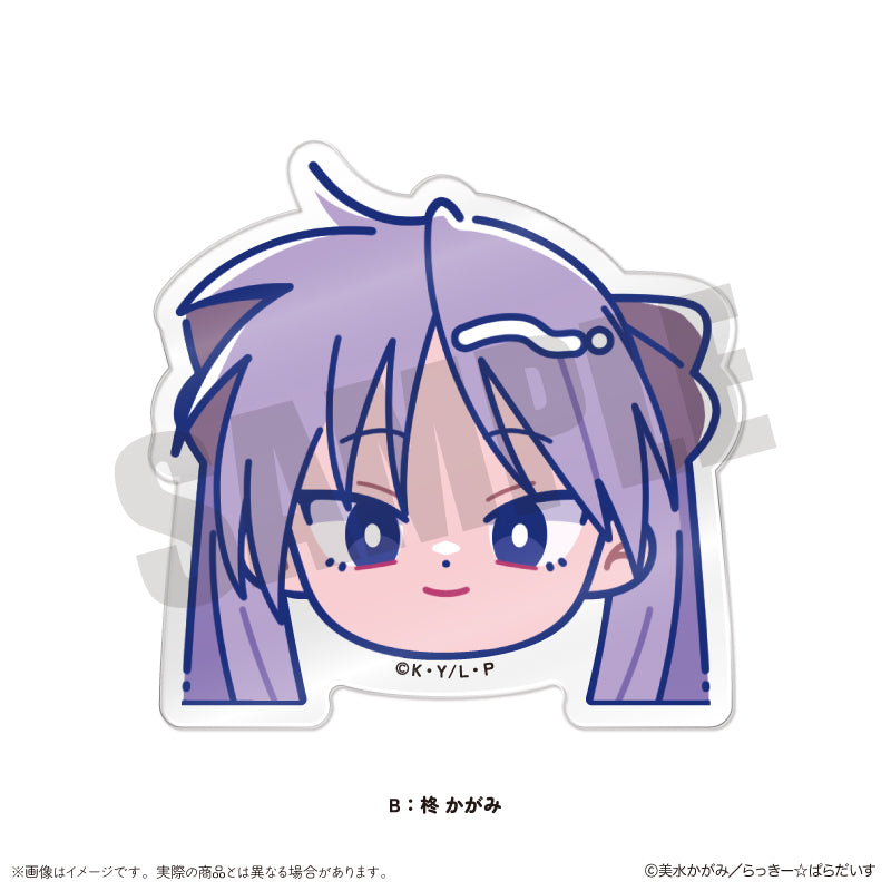 TVアニメ『らき☆すた』 にゅ〜とろ お顔クリップ